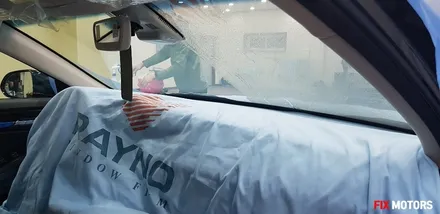 원주썬팅 제네시스 G90 레이노S9 + 블랙박스 아이나비 Z500