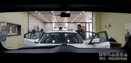 제천썬팅전문 볼보xc60 글라스틴트 펜더 시공