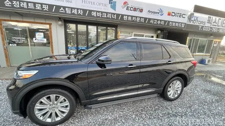 원주 썬팅 픽스모터스-포드 익스플로러 글라스틴트 로데 썬팅 시공