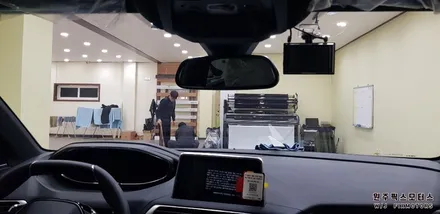 원주썬팅 블랙박스 시공 - 푸조 3008 레이노S5 틴팅