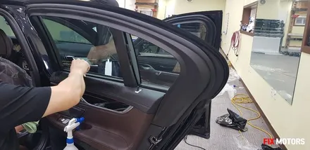 BMW 740d 스미스클럽 T3 썬팅 전면 30 측후면 10