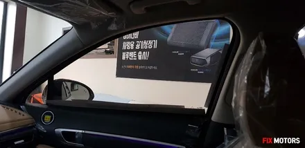 원주틴팅 소나타LD 레이노썬팅 S7 + ESV E7 블랙박스