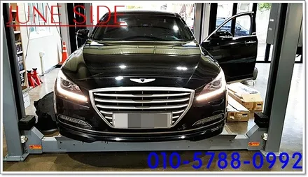 제네시스DH튜닝 제네시스DH G80스포츠로 프론트리어 사이드스컷트까지 완벽한 변신 입니다  TUNE BY 주니사이드 / 대전, 세종, 천안
