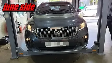 더뉴쏘렌토 LED다이나믹밴딩라이트(DBL) 4구LED안개등 순정옵션장착  대전세종순정옵션 전문장착점 주니사이드 입니다 / 대전, 세종, 천안