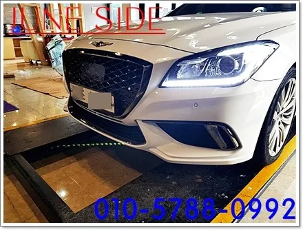 제네시스DH 제네시스G80 스포츠 신형 앞, 뒤 범퍼 개조 장착~![대전순정옵션장착전문점] / 대전, 세종, 천안