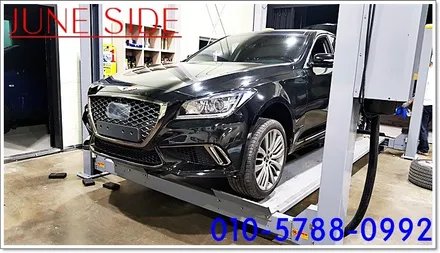 제네시스DH튜닝 제네시스DH G80스포츠로 프론트리어 사이드스컷트까지 완벽한 변신 입니다  TUNE BY 주니사이드 / 대전, 세종, 천안