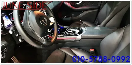 벤츠 GLC 64색 엠비언트 시공 후기 대전GLC엠비언트전문 장착점 주니사이드에서 시공 하였습니다 / 대전, 세종, 천안