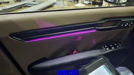 대전 세종 EV9 순정헤드업디스플레이(HUD) 와 순정연동엠비언트 장착 후기 / 대전, 세종, 천안