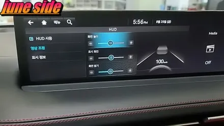 gv70 헤드업디스플레이 hud 장착 후기 대전 세종 순정옵션추가장착 / 대전, 세종, 천안