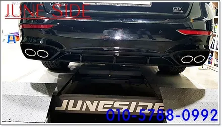 제네시스DH튜닝 제네시스DH G80스포츠로 프론트리어 사이드스컷트까지 완벽한 변신 입니다  TUNE BY 주니사이드 / 대전, 세종, 천안