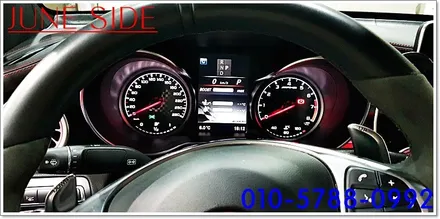 벤츠 GLC63AMG 계기판명판교체후기 대전GLC전문 튜닝샵 주니사이드에서 작업하였습니다 / 대전, 세종, 천안