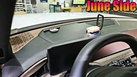 대전 세종 EV9 순정헤드업디스플레이(HUD) 와 순정연동엠비언트 장착 후기 / 대전, 세종, 천안