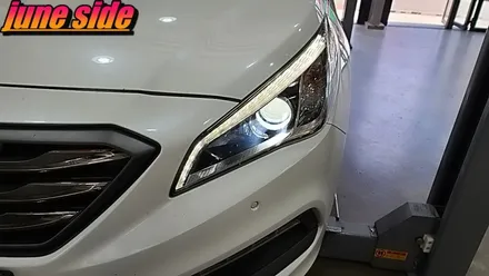 lf쏘나타 순정hid라이트 오토레벨링 장착후기 / 대전, 세종, 천안