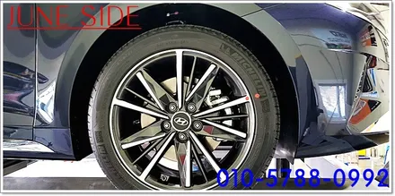 더뉴그랜져 휠프로텍터 휠보레 장착후기 휠스크레치로 부터 탈출하는 방법 휠보레를 장착하세요 휠보레전문장착점 주니사이드 입니다 / 대전, 세종, 천안