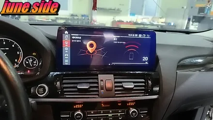 BMW X4 10.25인티 올인원 안드로이드모니터 장착후기 / 대전, 세종, 천안