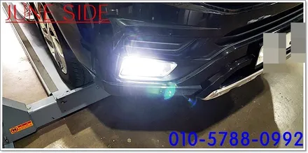 코란도투리스모 필립스LED안개등 시공후기 라이트만큼 밝은 LED안개등 이네요 / 대전, 세종, 천안