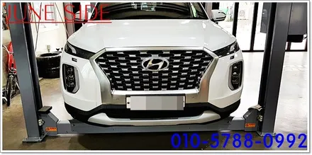 펠리세이드 led헤드램프  장착후기 순정led헤드램프의 멋과 시안성을 확인해 보세요 / 대전, 세종, 천안