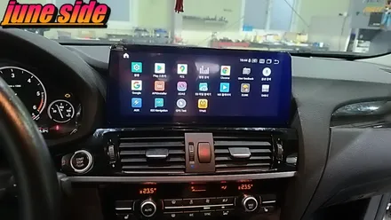BMW X4 10.25인티 올인원 안드로이드모니터 장착후기 / 대전, 세종, 천안