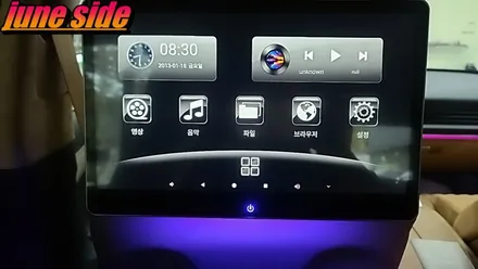 대전 세종 GV80 전동사이스텝 리어모니터 2열콘솔스위치 장착하기  전동사이드스텝 전문장착점 / 대전, 세종, 천안