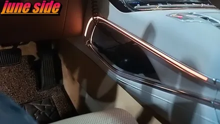 더뉴그랜저 ig 순정엠비언트광량업과 순정연동엠비언트장착후기 / 대전, 세종, 천안