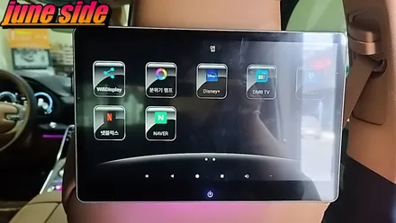 대전 세종 GV80 전동사이스텝 리어모니터 2열콘솔스위치 장착하기  전동사이드스텝 전문장착점 / 대전, 세종, 천안