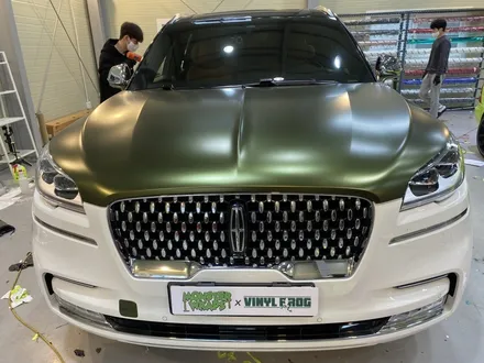 창원랩핑 도로에서 나쁘짓 절대못하는 링컨 에비에이터 전체랩핑 / 창원 사림동