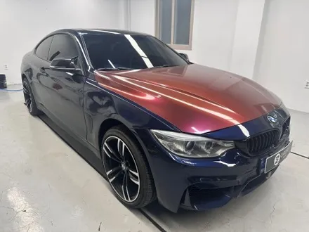 진해랩핑 bmw 420d 사고 수리 전체랩핑 블랙으로  변신 / 창원