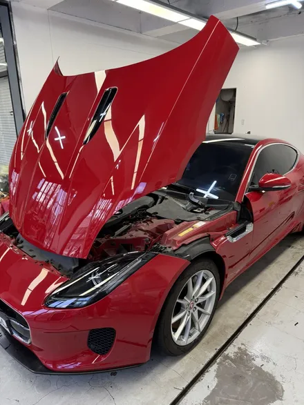 창원랩핑 재규어 F-Type  전체랩핑 / 창원 사림동