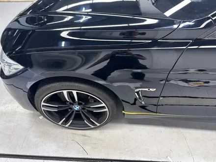 진해랩핑 bmw 420d 사고 수리 전체랩핑 블랙으로  변신 / 창원