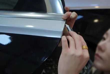 창원랩핑 벤츠 끝판 s450 듀오톤 마이바흐 랩핑 / 창원 사림동