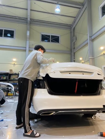 창원랩핑 ppf 벤츠랩핑 새차같은 내차 벤츠e400 전체랩핑 벤츠전체랩핑 / 창원 사림동