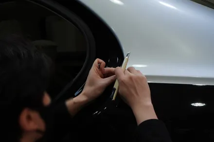 창원랩핑 벤츠 끝판 s450 듀오톤 마이바흐 랩핑 / 창원 사림동
