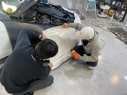 창원랩핑 ppf 벤츠랩핑 새차같은 내차 벤츠e400 전체랩핑 벤츠전체랩핑 / 창원 사림동
