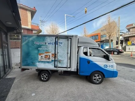 창원 포터 실사랩핑은 카제스트에서 / 창원 사림동