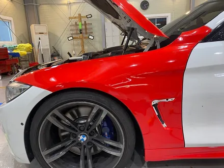 창원랩핑 강렬한 레드 BMW 435i 전체랩핑 시공기 / 창원