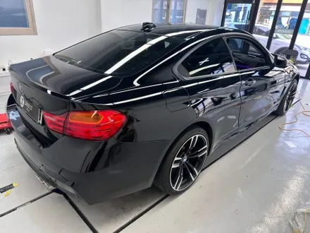 진해랩핑 bmw 420d 사고 수리 전체랩핑 블랙으로  변신 / 창원