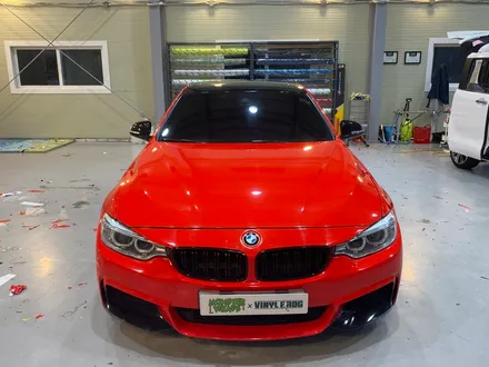 창원랩핑 강렬한 레드 BMW 435i 전체랩핑 시공기 / 창원