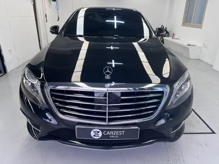 창원랩핑 벤츠 s 350d 싸틴화이트 전체랩핑 시공기 / 창원