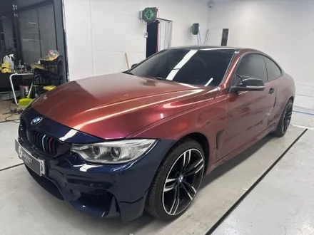 진해랩핑 bmw 420d 사고 수리 전체랩핑 블랙으로  변신 / 창원