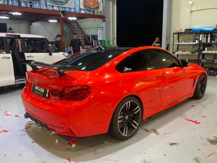 창원랩핑 강렬한 레드 BMW 435i 전체랩핑 시공기 / 창원