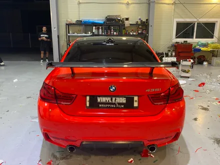 창원랩핑 강렬한 레드 BMW 435i 전체랩핑 시공기 / 창원