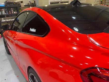 창원랩핑 강렬한 레드 BMW 435i 전체랩핑 시공기 / 창원