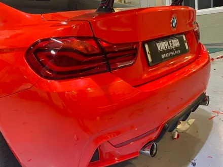 창원랩핑 강렬한 레드 BMW 435i 전체랩핑 시공기 / 창원