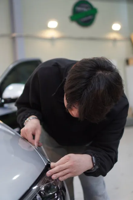 창원랩핑 벤츠 끝판 s450 듀오톤 마이바흐 랩핑 / 창원 사림동