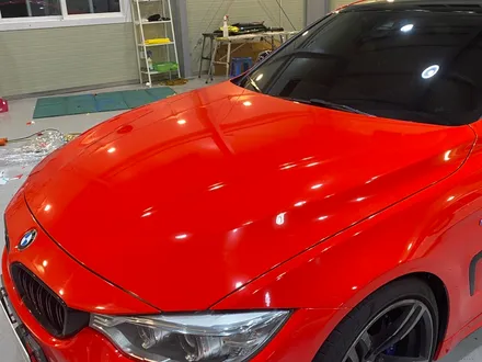 창원랩핑 강렬한 레드 BMW 435i 전체랩핑 시공기 / 창원