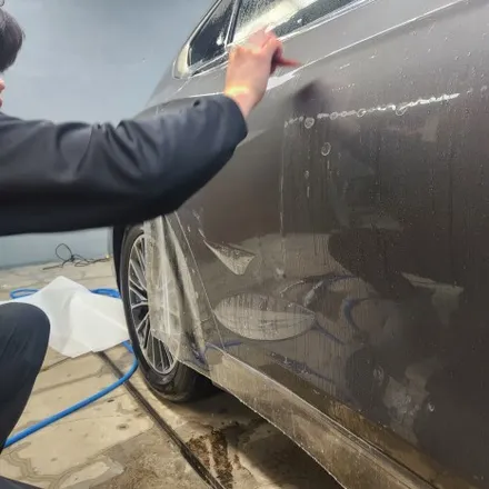 창원랩핑 창원 ppf전문점 그랜저 하이브리드 주차장 패키지 시공 / 창원