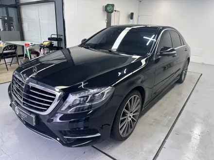 창원랩핑 벤츠 s 350d 싸틴화이트 전체랩핑 시공기 / 창원