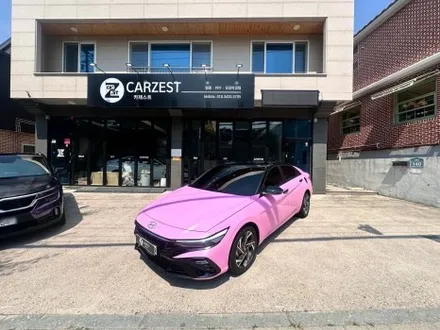 진해랩핑 내 마음대로 꾸민다 아반떼 cn7 전체랩핑 / 창원 사림동