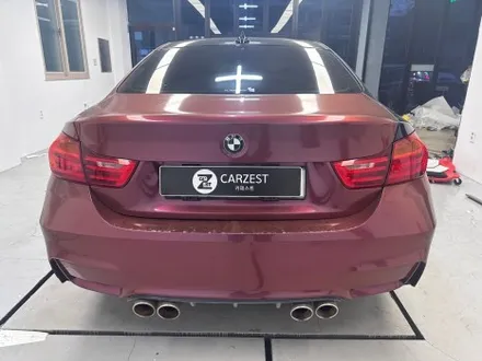 진해랩핑 bmw 420d 사고 수리 전체랩핑 블랙으로  변신 / 창원