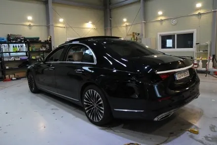 창원랩핑 벤츠 끝판 s450 듀오톤 마이바흐 랩핑 / 창원 사림동